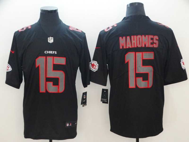 Nike Chiefs 15 Patrick Mahomes Black Impact Rush Limited Jerseys,We sell and wholesale Nike Chiefs 15 Patrick Mahomes Black Impact Rush Limited Jerseys on line form chian!